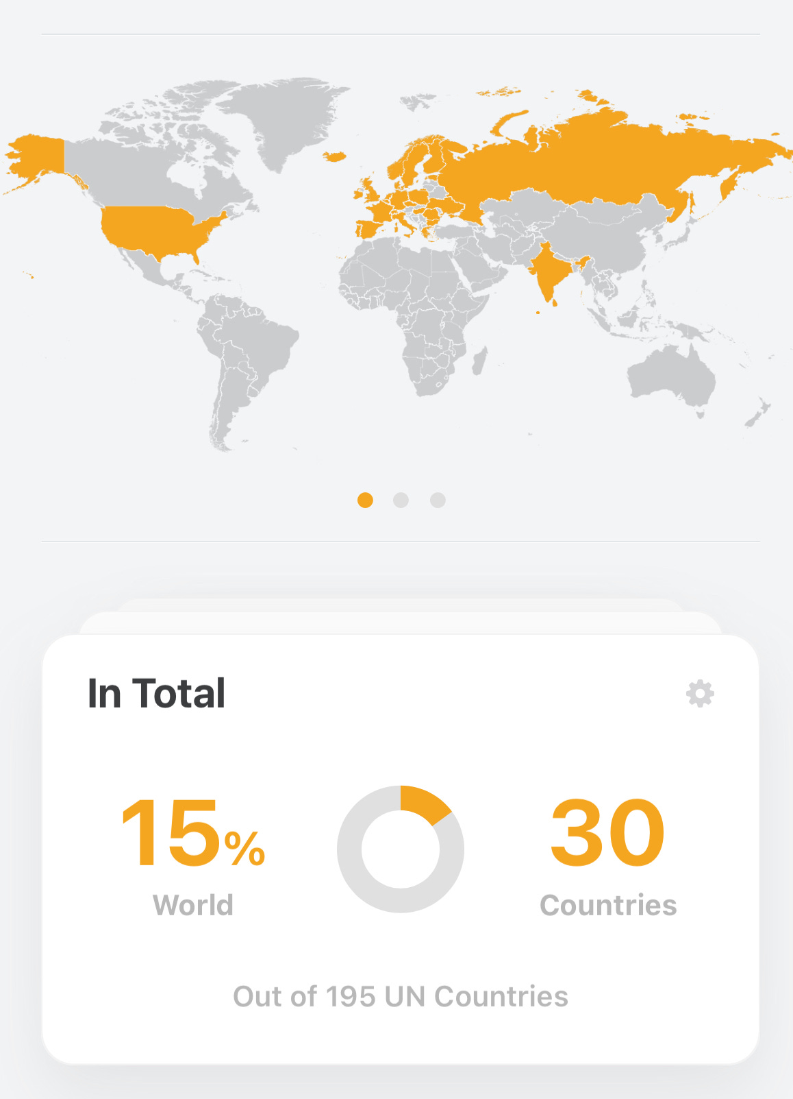 A screenshot from the app "Been"